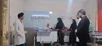 تقدیر از زوج های در شرف ازدواج  و مادران تازه زایمان کرده در  بیمارستان شهرستان سربیشه