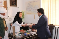 بازديد از مركز سلامت جامع شهري روستايي سربيشه در هشتمين روز ازسال جديد