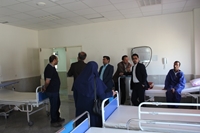 بازديد كارشناسان معاونت درمان از بيمارستان علي ابن ابيطالب (ع) سربيشه