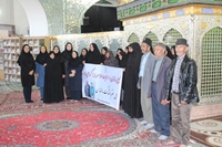 برگزاري اردوي سياحتي زيارتي يك روزه مزار متبركه بي بي زينب خاتون (س) بمناسبت هفته سالمند
