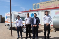 بازديد دكتر شوكتي فرد از مركز سلامت جامع روستايي درح و لانو و پايگاه اورژانس 115 جاده اي درح