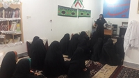 برگزاري جلسه آموزشي مقابله با افسردگي در پايگاه بسيج