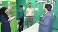 بازديد سرزده دكتر از زايشگاه و چندين بخش بيمارستان در راستاي اجراي طرح تحول سلامت